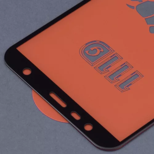 Techsuit - 111D Full Cover / Full Glue üvegfólia - Samsung Galaxy J4 Plus / J6 Plus - Fekete széllel