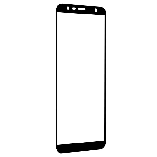 Techsuit - 111D Full Cover / Full Glue üvegfólia - Samsung Galaxy J4 Plus / J6 Plus - Fekete széllel