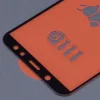 Techsuit - 111D Full Cover / Full Glue üvegfólia - Samsung Galaxy A6 Plus 2018 - Fekete széllel