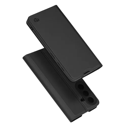 Techsuit - Magskin Book kinyitható tok - Samsung Galaxy S26 - Fekete