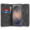 Techsuit - Confy Cover kinyitható tok - Samsung Galaxy S26 - Fekete