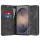 Techsuit - Confy Cover kinyitható tok - Samsung Galaxy S26 - Fekete