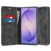 Techsuit - Confy Cover kinyitható tok - Samsung Galaxy S26 Ultra - Fekete