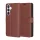 Techsuit - Leather Folio - Samsung Galaxy S26 - Brown
