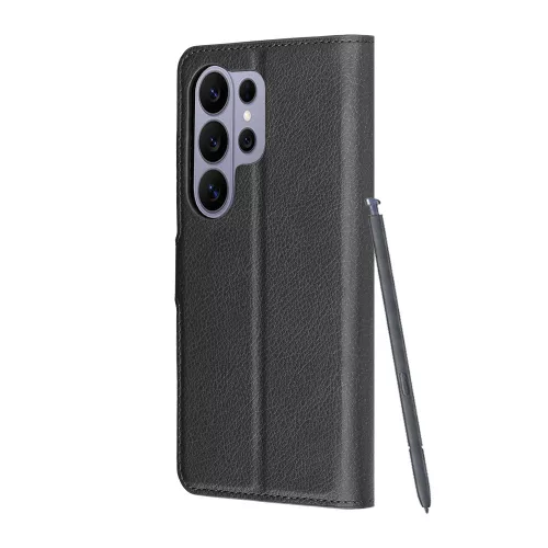 Techsuit - Leather Folio - Samsung Galaxy S26 Ultra - Black