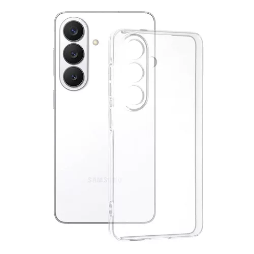 Techsuit - Clear Silicone tok - Samsung Galaxy S26 - Átlátszó