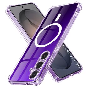   Techsuit - Schockproof Átlátszó Szilikon Magsafe tok - Samsung Galaxy S26 - Átlátszó