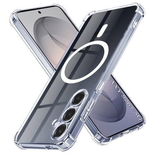 Techsuit - Schockproof Átlátszó Szilikon Magsafe tok - Samsung Galaxy S26 Plus - Átlátszó