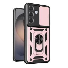   Techsuit - CamShield ütésálló tok - Samsung Galaxy S26 - Rosegold
