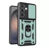 Techsuit - CamShield ütésálló tok - Samsung Galaxy S26 - Zöld