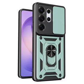   Techsuit - CamShield ütésálló tok - Samsung Galaxy S26 Ultra - Zöld