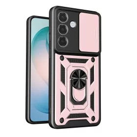   Techsuit - CamShield ütésálló tok - Samsung Galaxy S26 Plus - Rosegold