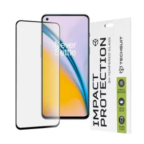   Techsuit - 111D Full Cover / Full Glue üvegfólia - OnePlus Nord CE 5G / Nord 2 5G / Nord 2T - Fekete széllel