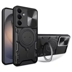   Techsuit - CamGuard Pro ütésálló tok - Samsung Galaxy S26 - Fekete