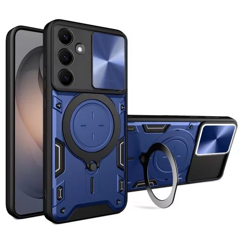 Techsuit - CamGuard Pro tok ütésálló tok - Samsung Galaxy S26 - Kék