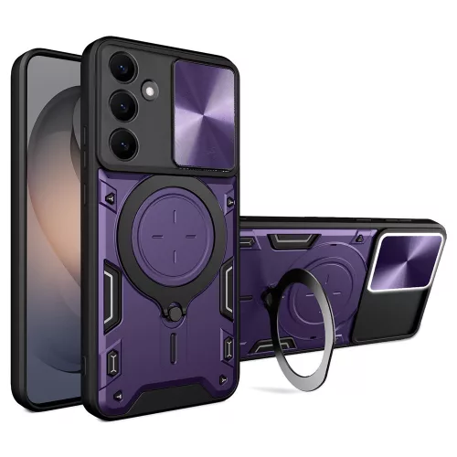 Techsuit - CamGuard Pro ütésálló tok - Samsung Galaxy S26 - Lila