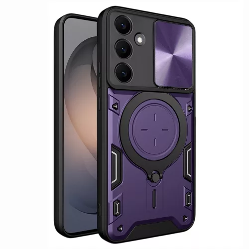 Techsuit - CamGuard Pro tok ütésálló tok - Samsung Galaxy S26 - Lila