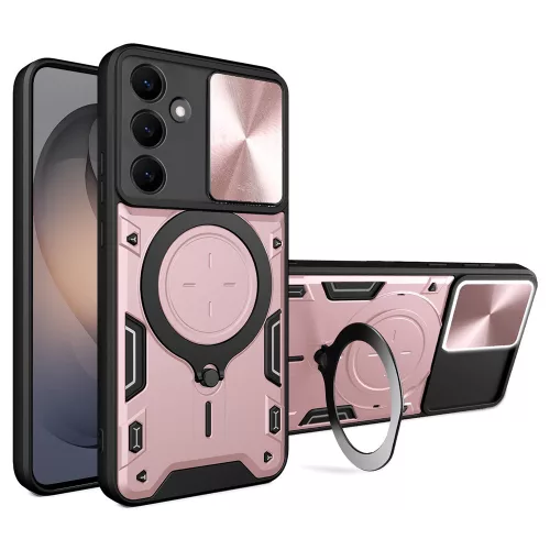 Techsuit - CamGuard Pro ütésálló tok - Samsung Galaxy S26 - Rosegold