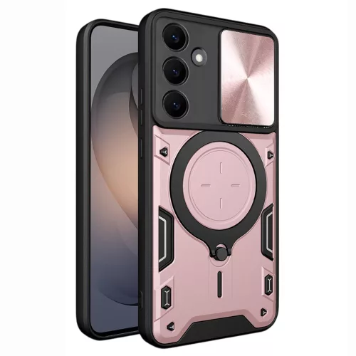 Techsuit - CamGuard Pro tok ütésálló tok - Samsung Galaxy S26 - Rosegold