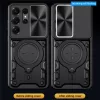 Techsuit - CamGuard Pro ütésálló tok - Samsung Galaxy S26 Ultra - Fekete