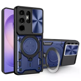   Techsuit - CamGuard Pro ütésálló tok - Samsung Galaxy S26 Ultra - Kék