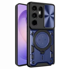   Techsuit - CamGuard Pro tok ütésálló tok - Samsung Galaxy S26 Ultra - Kék