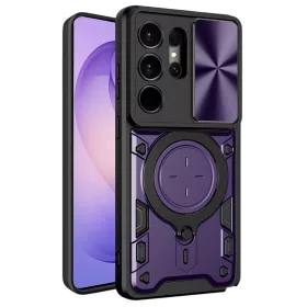   Techsuit - CamGuard Pro tok ütésálló tok - Samsung Galaxy S26 Ultra - Lila