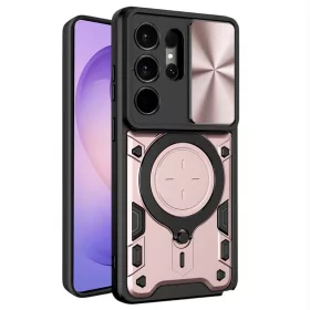   Techsuit - CamGuard Pro tok ütésálló tok - Samsung Galaxy S26 Ultra - Rosegold