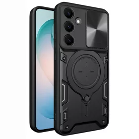   Techsuit - CamGuard Pro tok ütésálló tok - Samsung Galaxy S26 Plus - Fekete