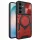 Techsuit - CamGuard Pro tok ütésálló tok - Samsung Galaxy S26 Plus - Piros