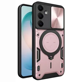   Techsuit - CamGuard Pro tok ütésálló tok - Samsung Galaxy S26 Plus - Rosegold