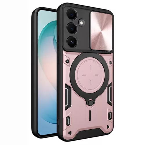 Techsuit - CamGuard Pro tok ütésálló tok - Samsung Galaxy S26 Plus - Rosegold