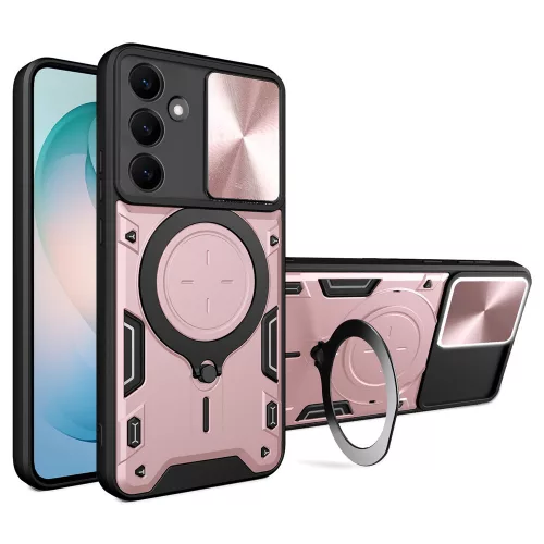Techsuit - CamGuard Pro tok ütésálló tok - Samsung Galaxy S26 Plus - Rosegold