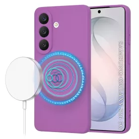 Techsuit - SoftFlex MagSafe tok - Samsung Galaxy S26 - Lila