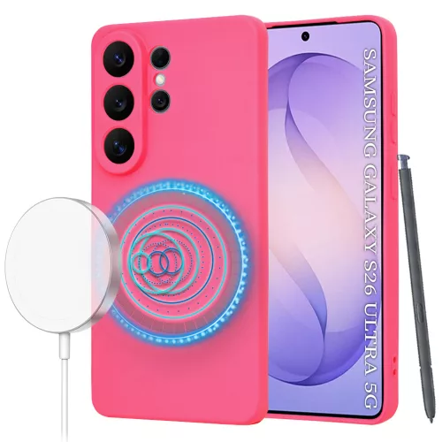 Techsuit - SoftFlex MagSafe tok - Samsung Galaxy S26 Ultra - Pink