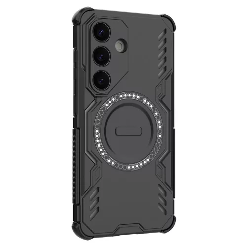 Techsuit - ArmorMag ütésálló tok - Samsung Galaxy S26 - Fekete