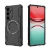 Techsuit - ArmorMag ütésálló tok - Samsung Galaxy S26 - Fekete