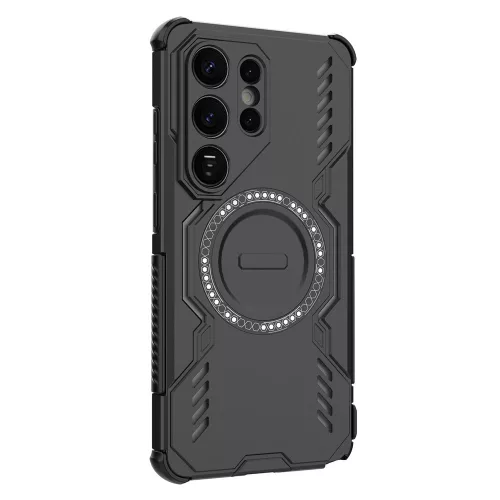 Techsuit - ArmorMag ütésálló tok - Samsung Galaxy S26 Ultra - Fekete