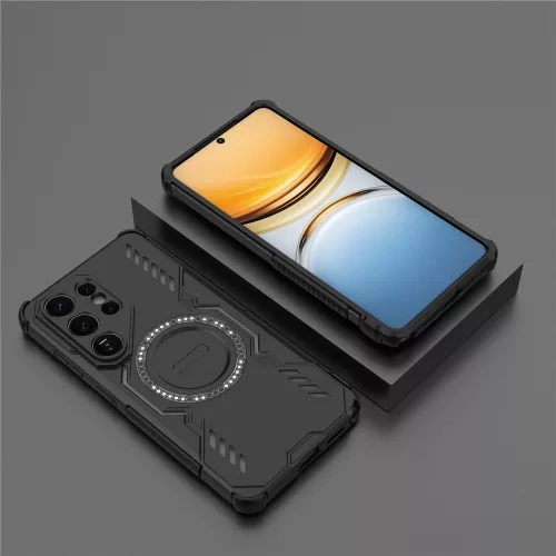 Techsuit - ArmorMag ütésálló tok - Samsung Galaxy S26 Ultra - Fekete