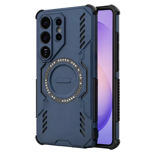 Techsuit - ArmorMag ütésálló tok - Samsung Galaxy S26 Ultra - Kék
