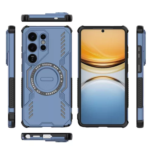 Techsuit - ArmorMag ütésálló tok - Samsung Galaxy S26 Ultra - Kék