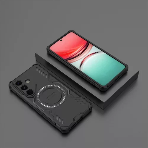Techsuit - ArmorMag ütésálló tok - Samsung Galaxy S26 Plus - Fekete