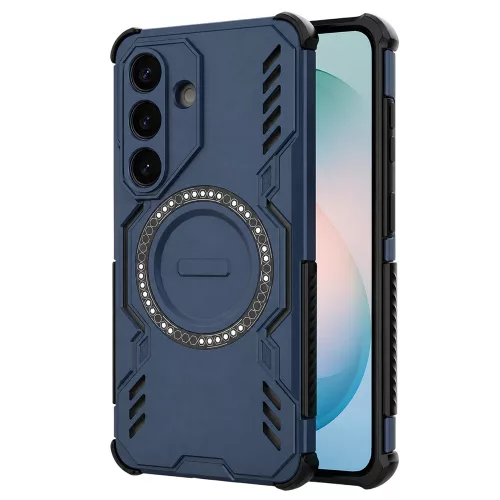 Techsuit - ArmorMag ütésálló tok - Samsung Galaxy S26 Plus - Kék