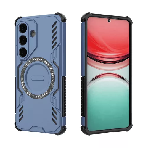 Techsuit - ArmorMag ütésálló tok - Samsung Galaxy S26 Plus - Kék