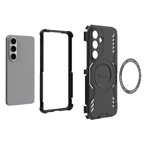 Techsuit - ArmorMag ütésálló tok - Samsung Galaxy S26 Plus - Kék