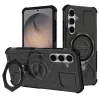 Techsuit - Carbon Shield PRO ütésálló tok - Samsung Galaxy S26 - Fekete