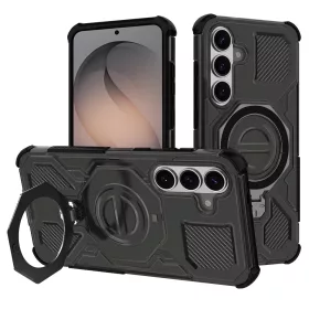   Techsuit - Carbon Shield PRO ütésálló tok - Samsung Galaxy S26 - Fekete