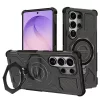 Techsuit - Carbon Shield PRO ütésálló tok - Samsung Galaxy S26 Ultra - Fekete