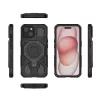 Techsuit - Carbon Shield PRO ütésálló tok - Samsung Galaxy S26 Ultra - Lila átlátszó