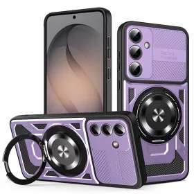   Techsuit - RuggedCam ütésálló tok - Samsung Galaxy S26 - Lila